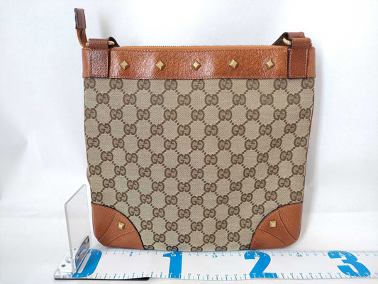 GUCCI GG Canvas Shoulder Bag 