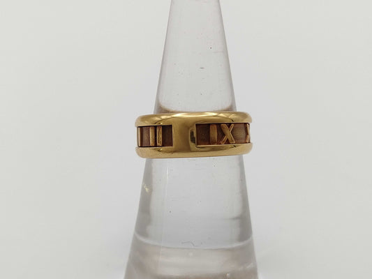 Tiffany&Co. Atlas YG 750 8.2g Ring 