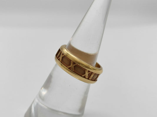 Tiffany&Co. Atlas YG 750 8.2g Ring 