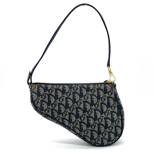 Dior Christian Dior Dior Trotter Saddle Bag Saddle Pouch Accessory Pouch Pouch Handbag One Shoulder Handbag