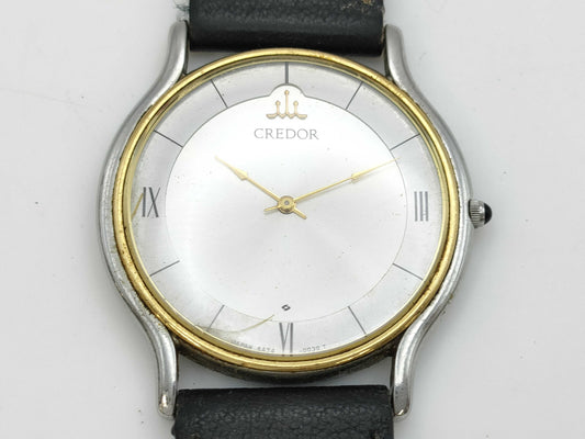 SEIKO Credor 5A74-0020 721517 Quartz Immovable Women's Watch