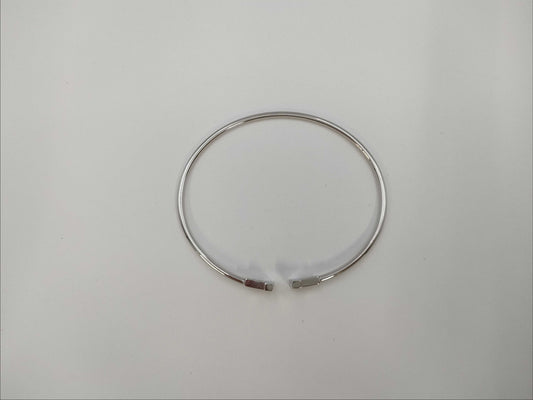 Tiffany & Co. T-Wire WG Au750 5.2g Bracelet Bangle 