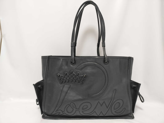 LOEWE Shopper Tote Bag Black Tote Bag