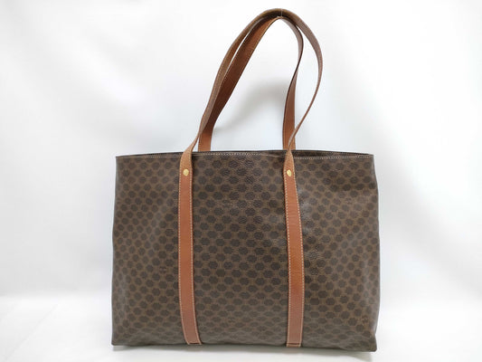 CELINE Macadam Tote Bag Brown Tote Bag