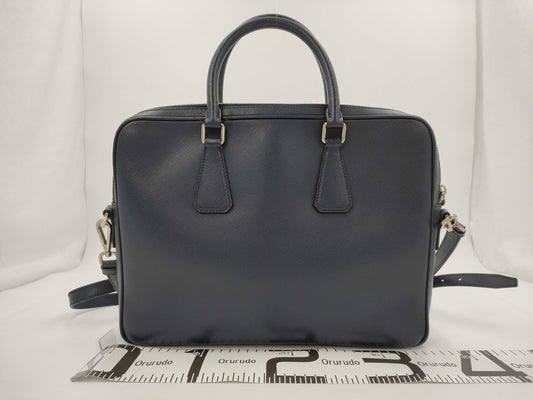 PRADA Saffiano Leather Bag Business Bag