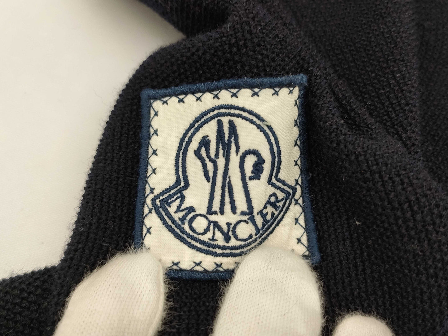 MONCLER Dark Blue Gold Button M Cardigan