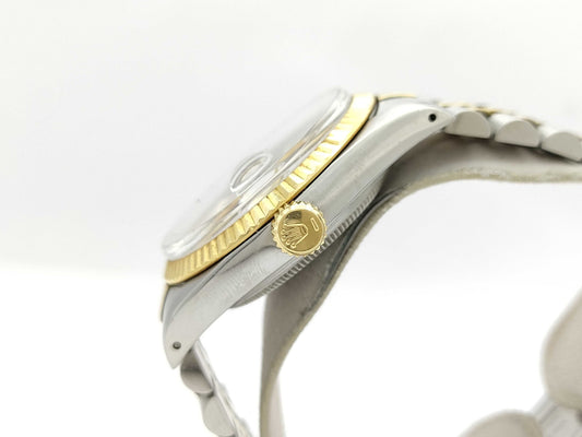 ROLEX 16013 9494285 Champagne Dial Jubilee Breath Immovable Boys Watch