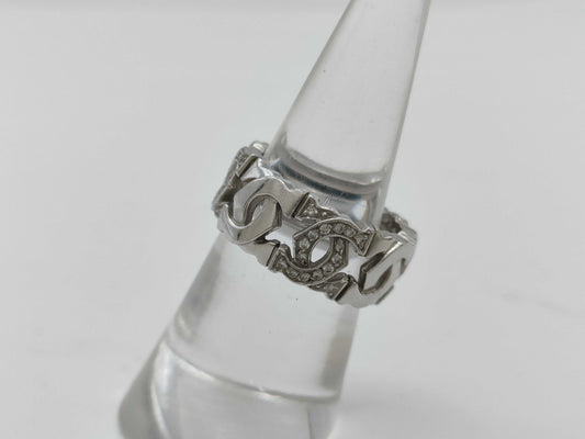 Cartier Entrusse Diamond #53 750 9.6g Ring 