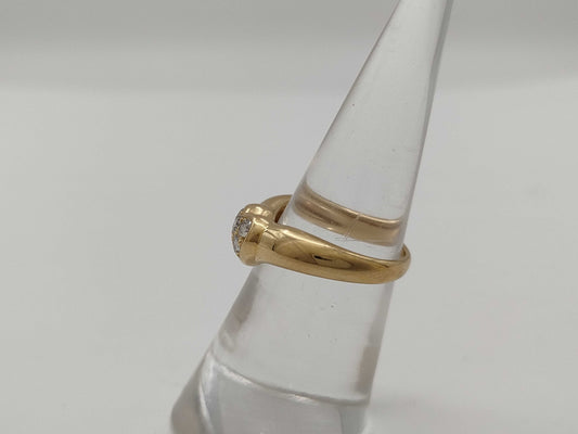 Tiffany&Co. Heart Diamond 750 3.9g Ring 