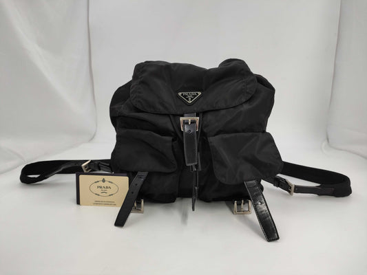 PRADA Nylon Black Backpack Rucksack