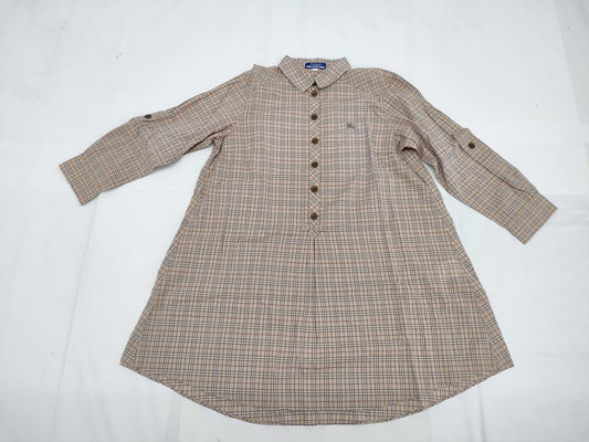 BURBERRY BURBERRY Check Shirt Women's 38 Dress