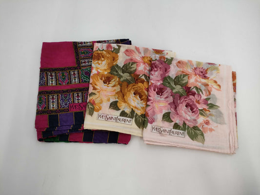 Yves Saint Laurent Handkerchief 3 Pieces Other Accessories