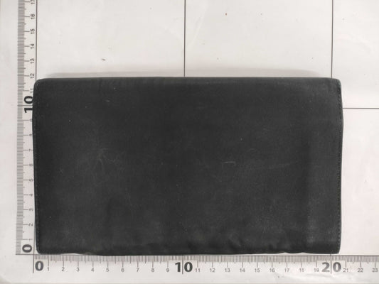 PRADA Nylon Triangle Plate Long Wallet Wallet