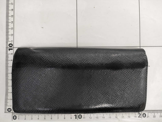 PRADA Saffiano Leather Long Wallet Guarantee Card Wallet