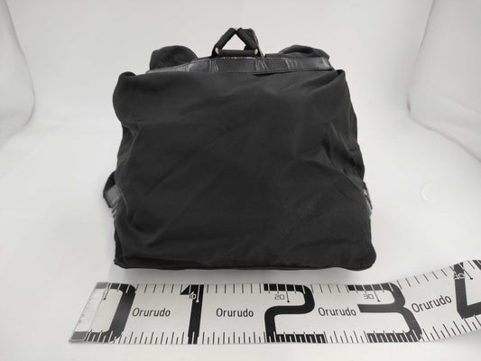 PRADA Backpack Nylon Black Rucksack
