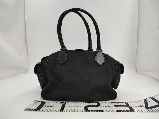Dior Trotter Lovely Nylon x Leather Topo Bag Handbag