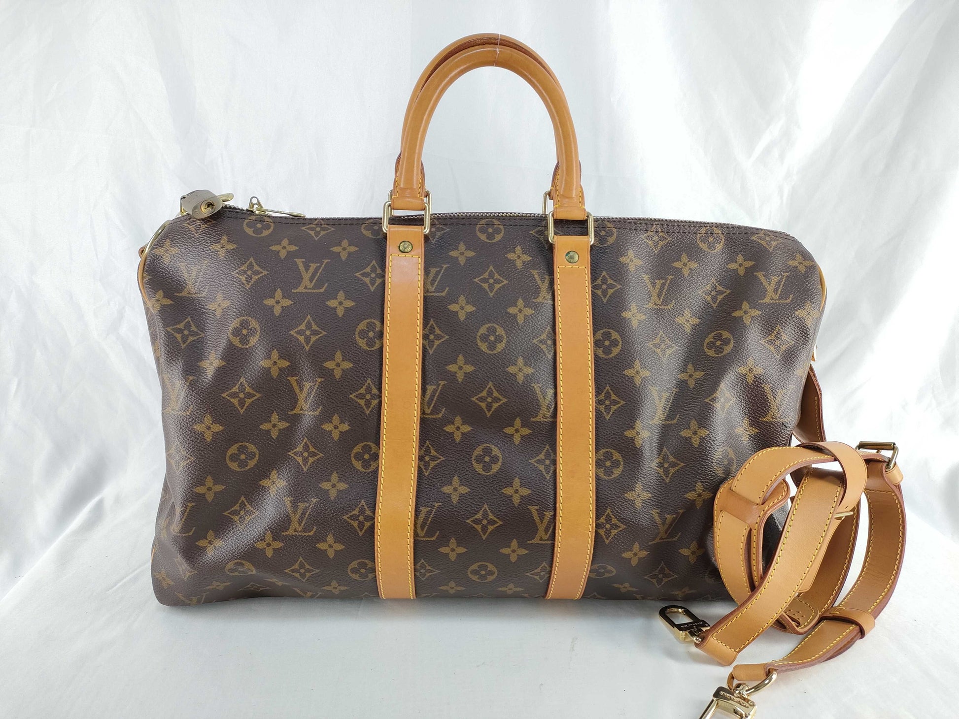 LOUIS VUITTON Monogram Keepall 45 03 Boston Bag
