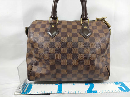 LOUIS VUITTON Damier LV Speedy 25 Damier Boston Bag