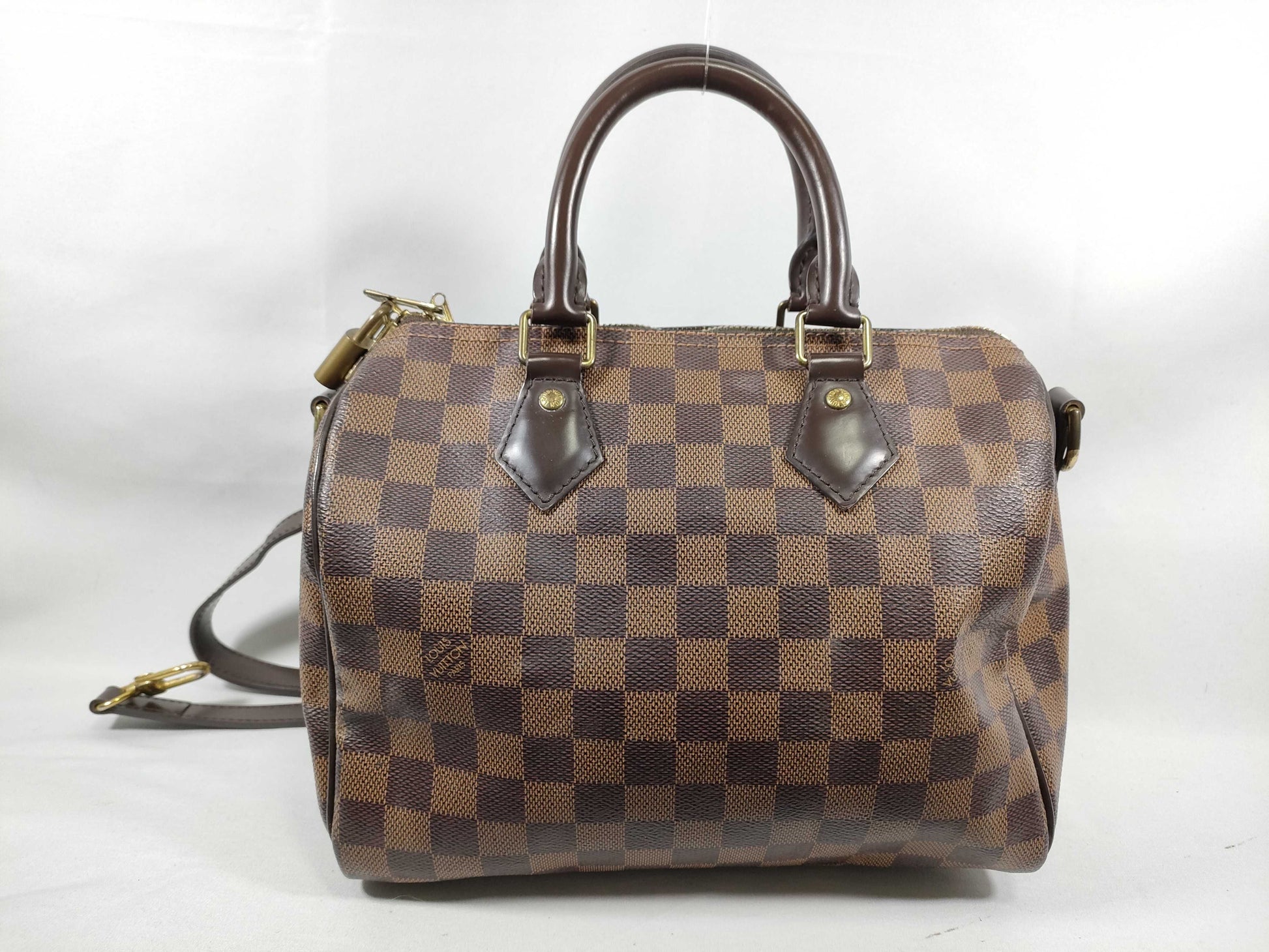LOUIS VUITTON Damier LV Speedy 25 Damier Boston Bag