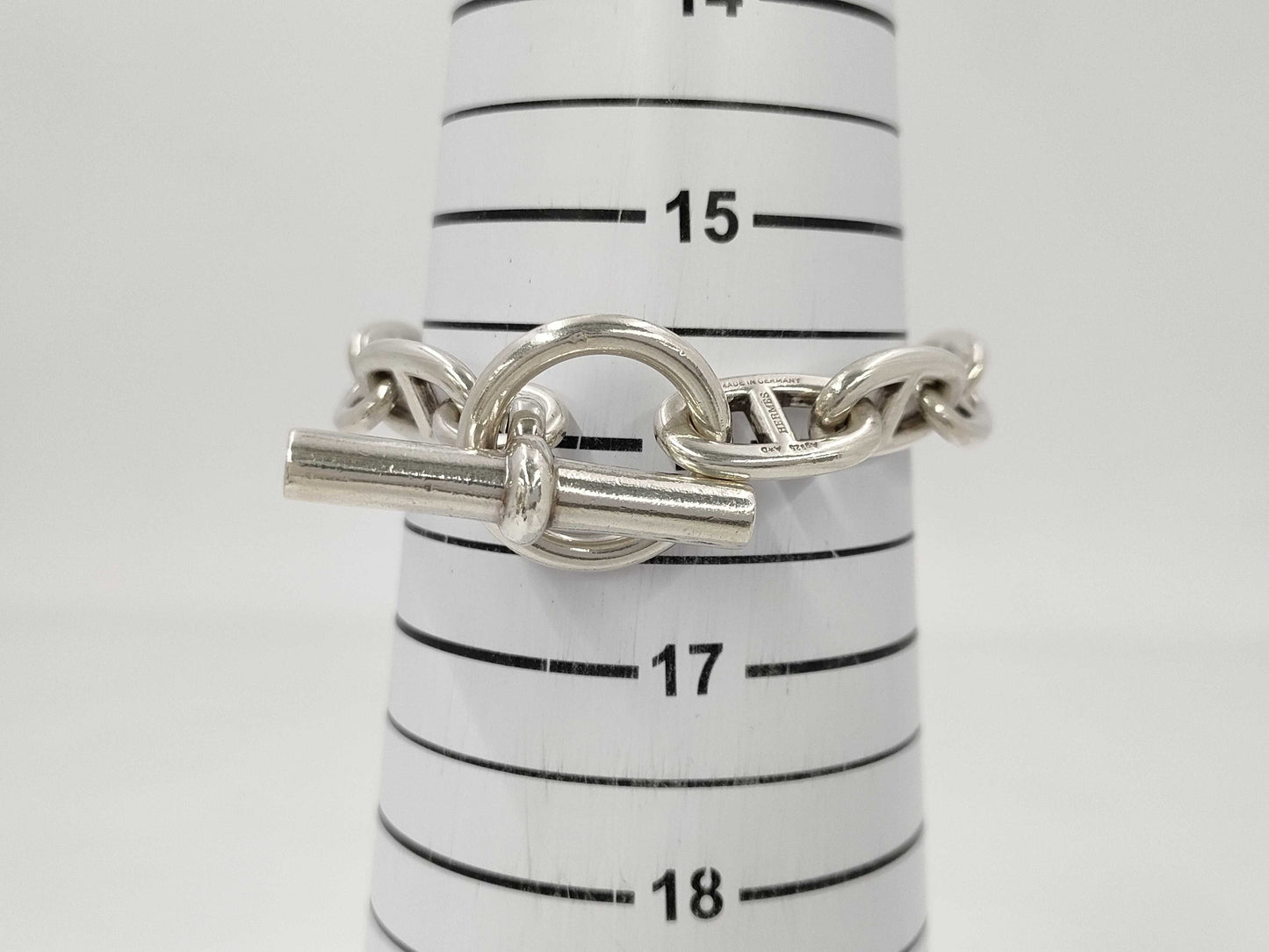 HERMES HERMES Schone Dunkle 12-Panel Bracelet Bangle