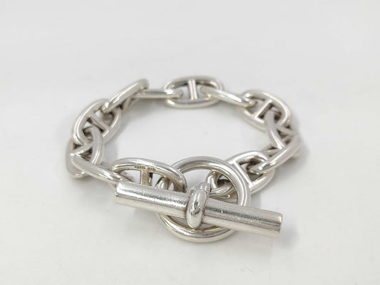 HERMES HERMES Schone Dunkle 12-Panel Bracelet Bangle