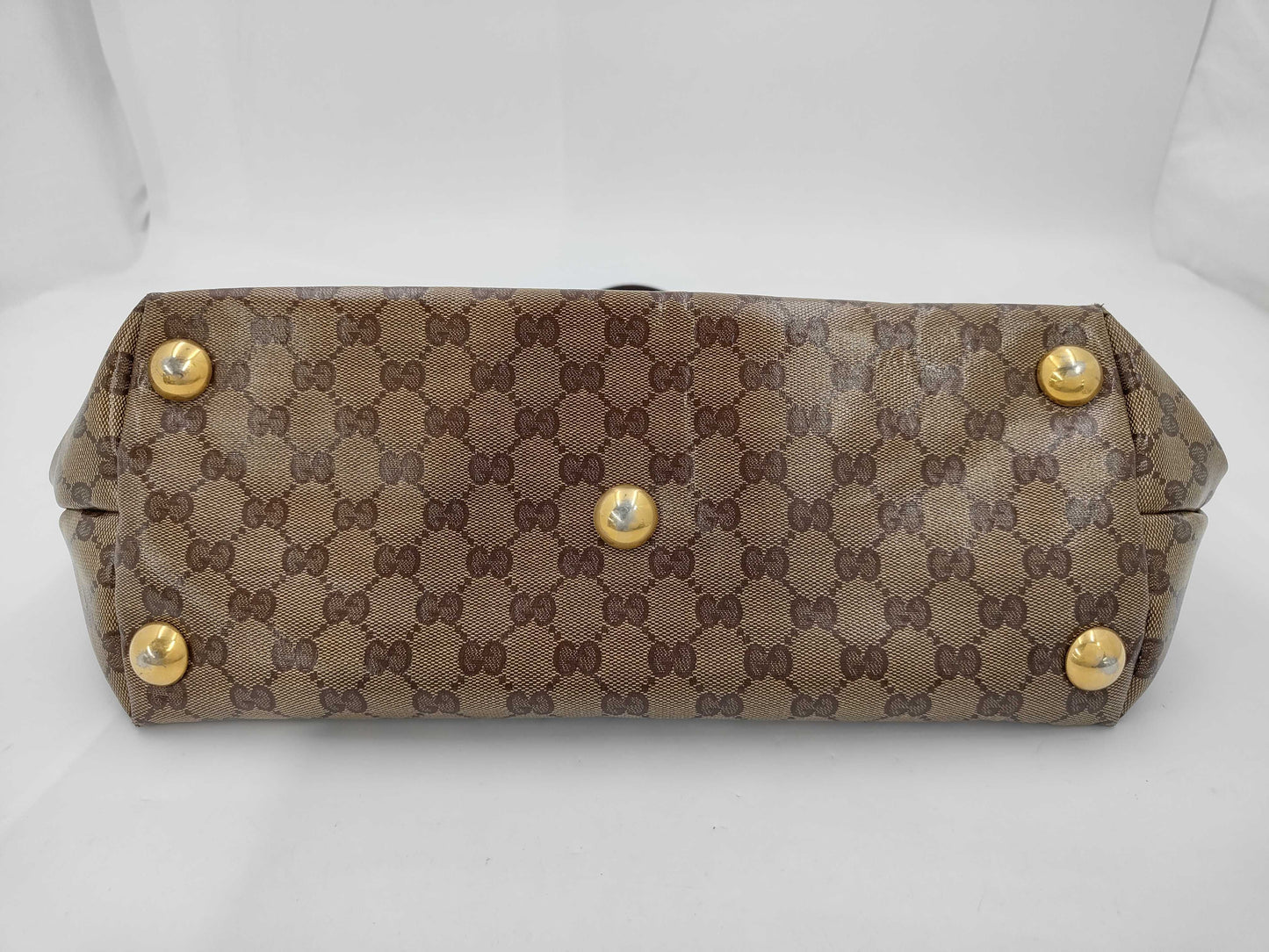 GUCCI GG Crystal Brown 207291 Tote Bag