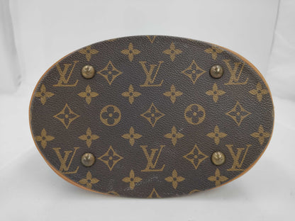 LOUIS VUITTON Louis Vuitton Monogram Bucket PM VI0999 Tote Bag