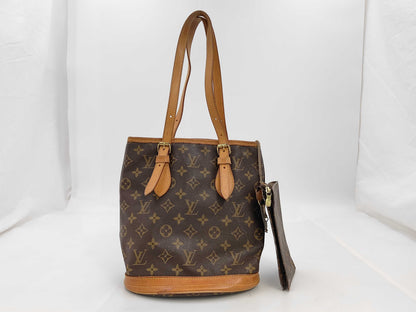 LOUIS VUITTON Louis Vuitton Monogram Bucket PM VI0999 Tote Bag
