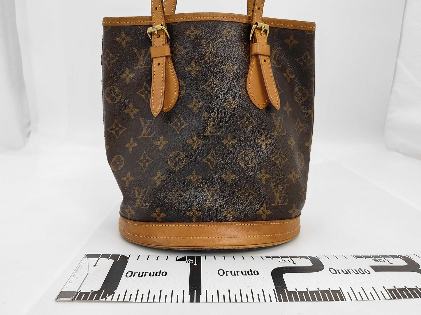 LOUIS VUITTON Louis Vuitton Monogram Bucket PM SR1927 Tote Bag