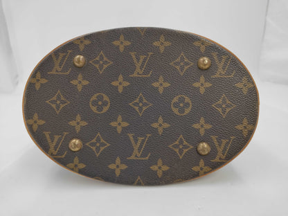 LOUIS VUITTON Louis Vuitton Monogram Bucket PM SR1927 Tote Bag