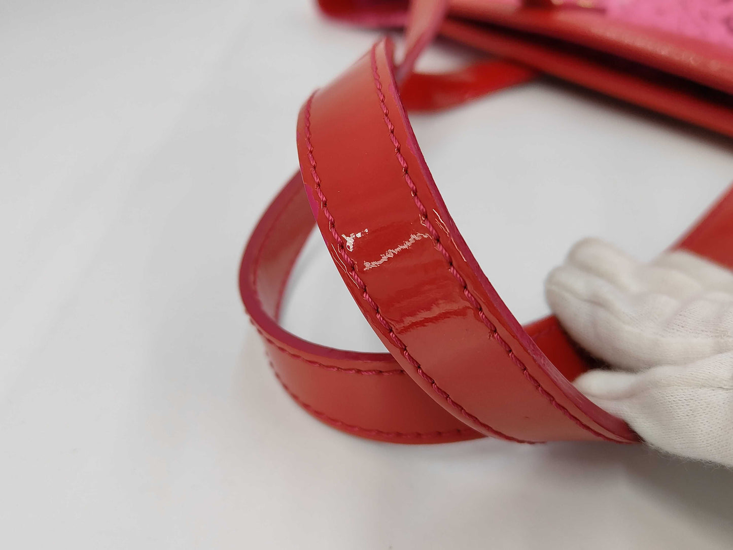 LOUIS VUITTON Louis Vuitton Beach Cosmic Blossom PM Rose RC0110 Takashi Murakami Collaboration Tote Bag