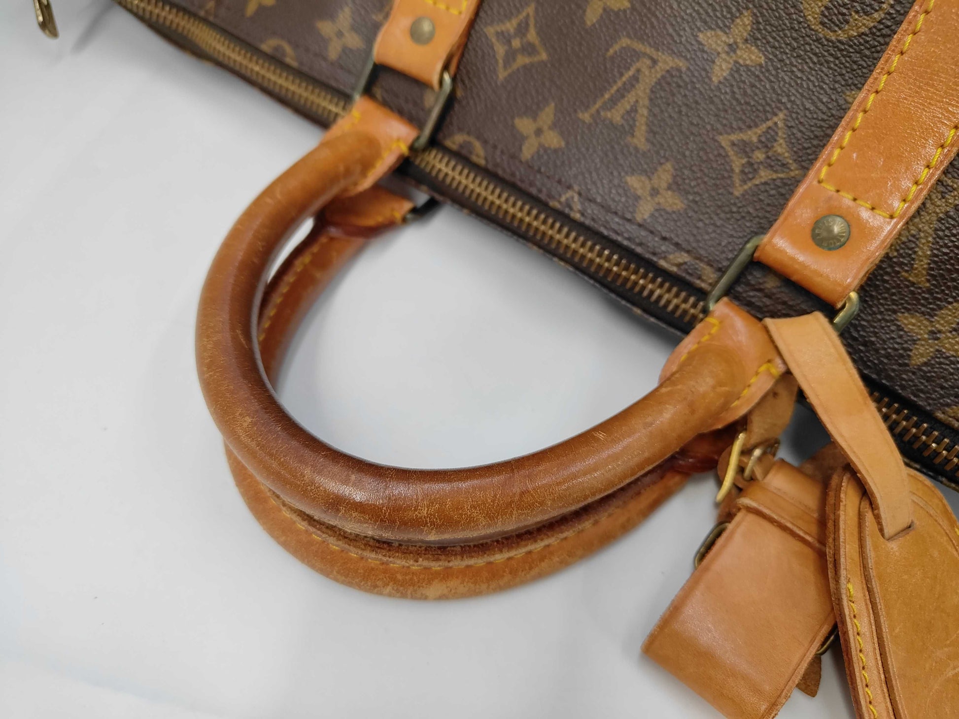 LOUIS VUITTON Louis Vuitton Monogram Keepol 55 MI884 Boston Bag