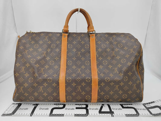 LOUIS VUITTON Louis Vuitton Monogram Keepol 55 MI884 Boston Bag