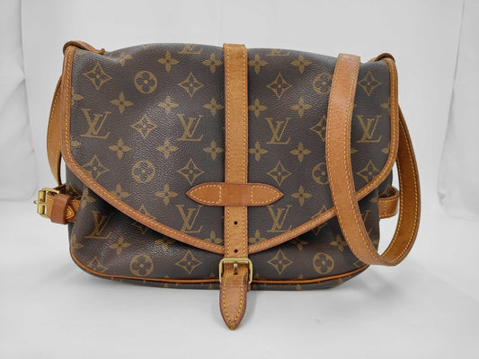 LOUIS VUITTON Louis Vuitton Monogram Saumur 30 AR0953 Shoulder Bag
