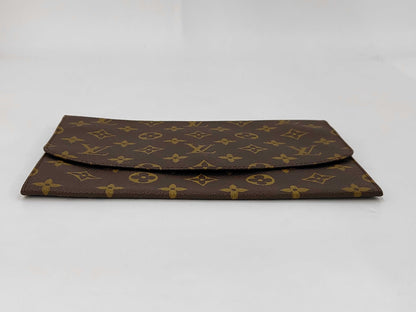 LOUIS VUITTON Louis Vuitton Monogram Pochette Lava 23 Serial Unknown Clutch Bag