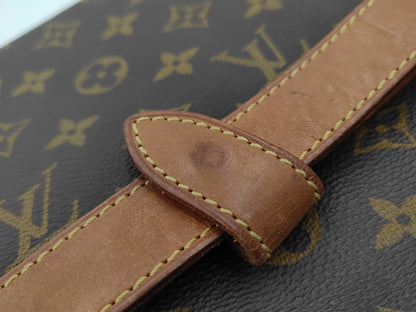 LOUIS VUITTON Louis Vuitton Monogram Pochette Priant Serial Unknown Clutch Bag