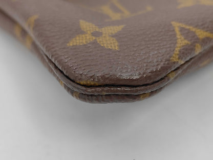 LOUIS VUITTON Louis Vuitton Monogram Pochette Priant Serial Unknown Clutch Bag