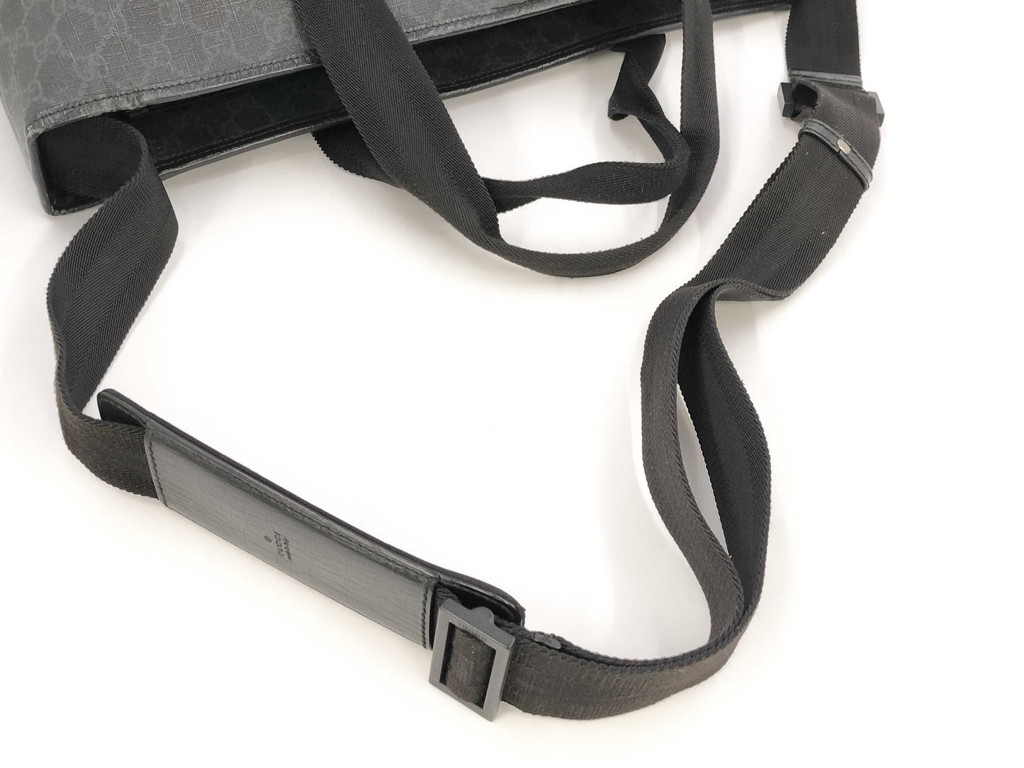 GUCCI Gucci GG Plus Tote Bag PVC Black 162785 Tote Bag