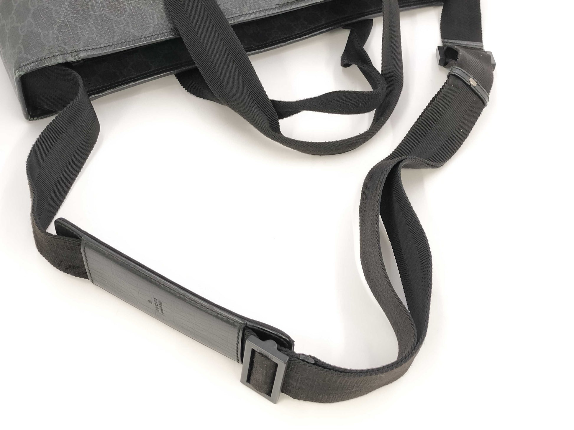 GUCCI Gucci GG Plus Tote Bag PVC Black 162785 Tote Bag