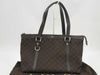 GUCCI Gucci GG Nylon Tote Bag Nylon Dark Brown 268640 Bag