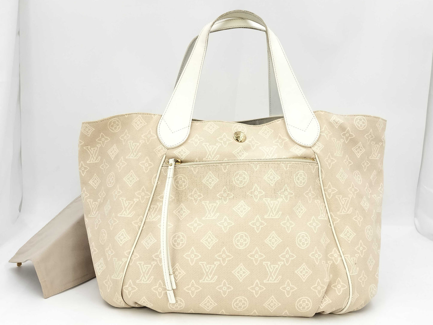 LOUIS VUITTON Louis Vuitton Beach Hippo Ipanema PM Sabre FO0089 Tote Bag