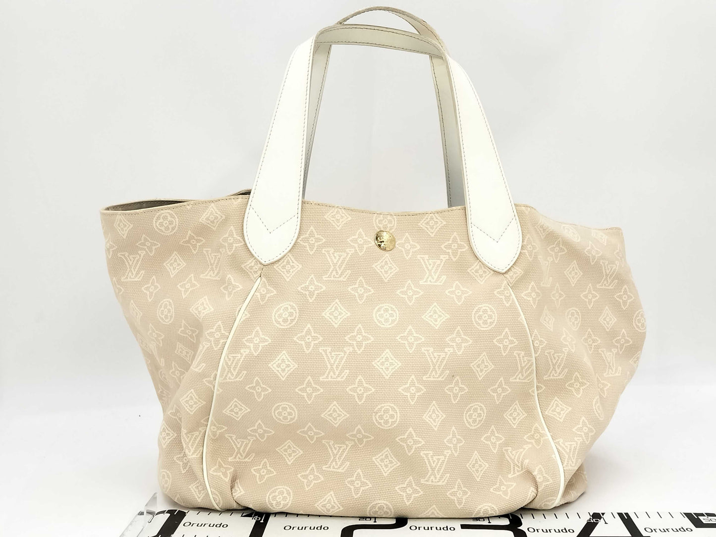 LOUIS VUITTON Louis Vuitton Beach Hippo Ipanema PM Sabre FO0089 Tote Bag