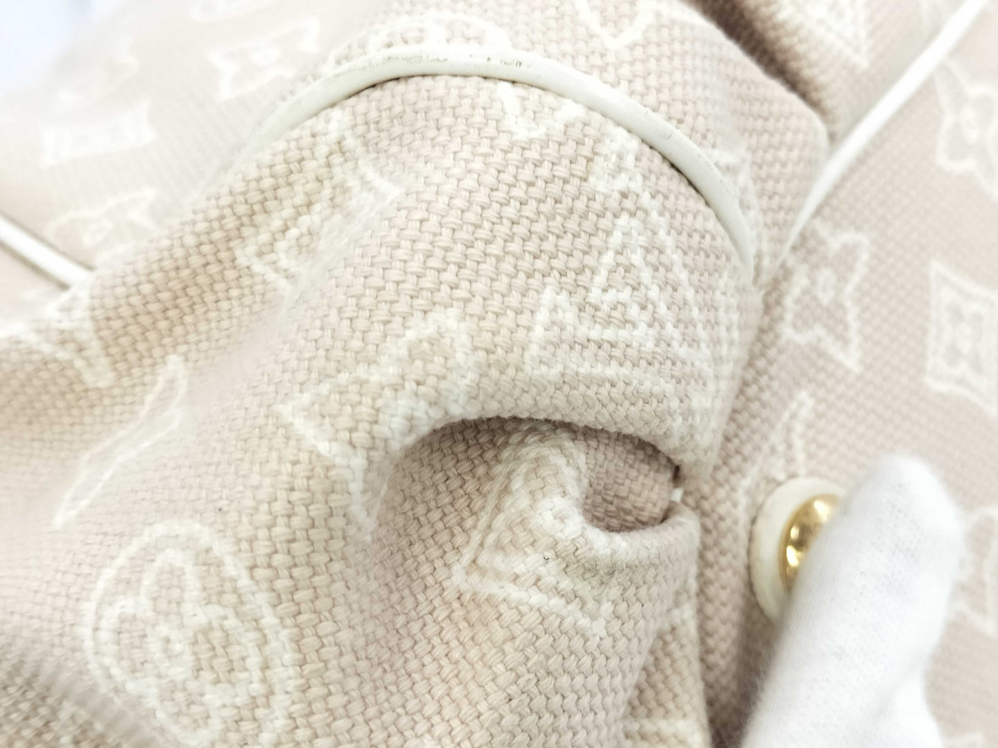 LOUIS VUITTON Louis Vuitton Beach Hippo Ipanema PM Sabre FO0089 Tote Bag