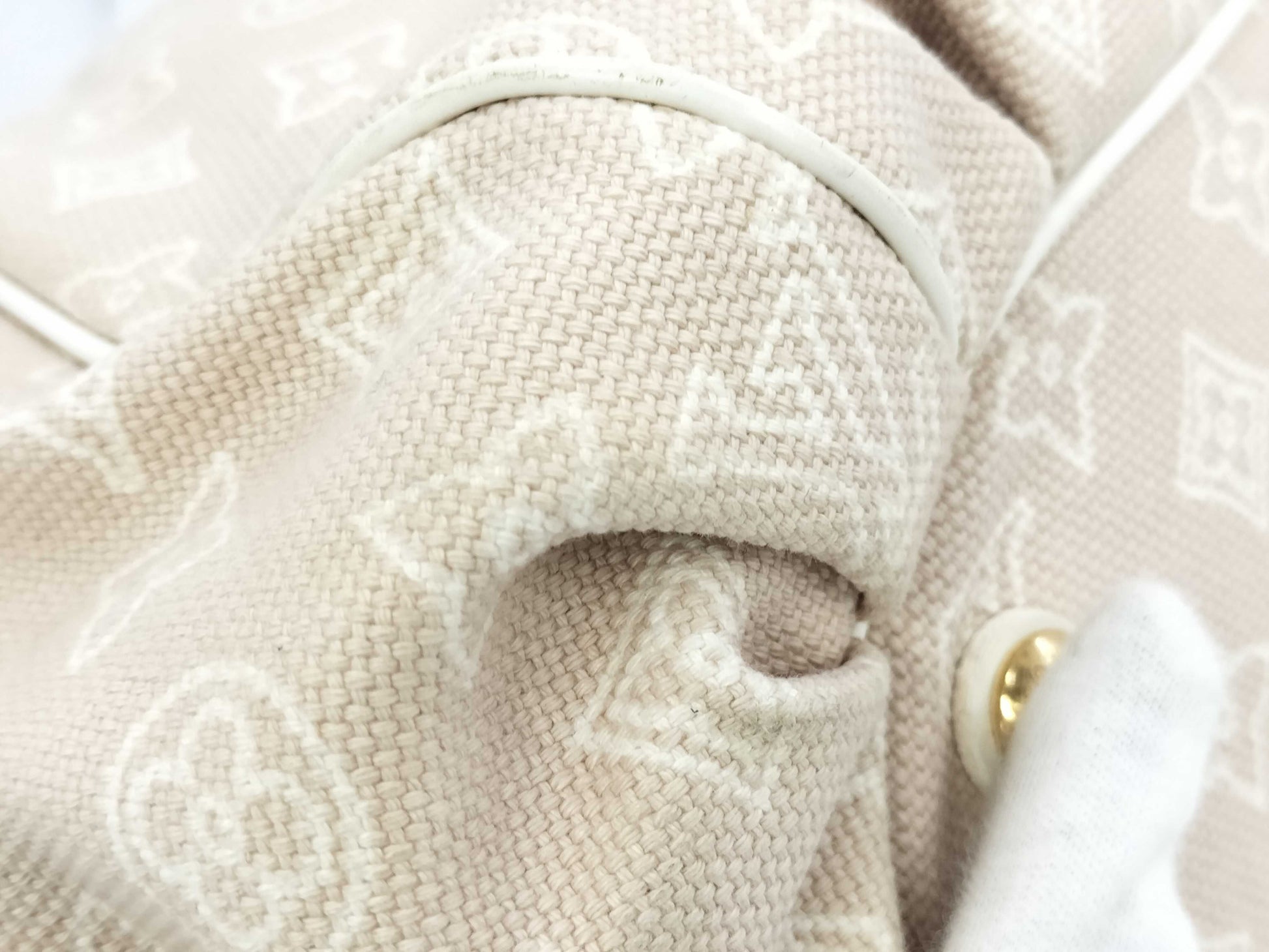 LOUIS VUITTON Louis Vuitton Beach Hippo Ipanema PM Sabre FO0089 Tote Bag