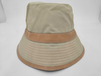 COACH Bucket Hat Polyester Beige P/S Other Accessories