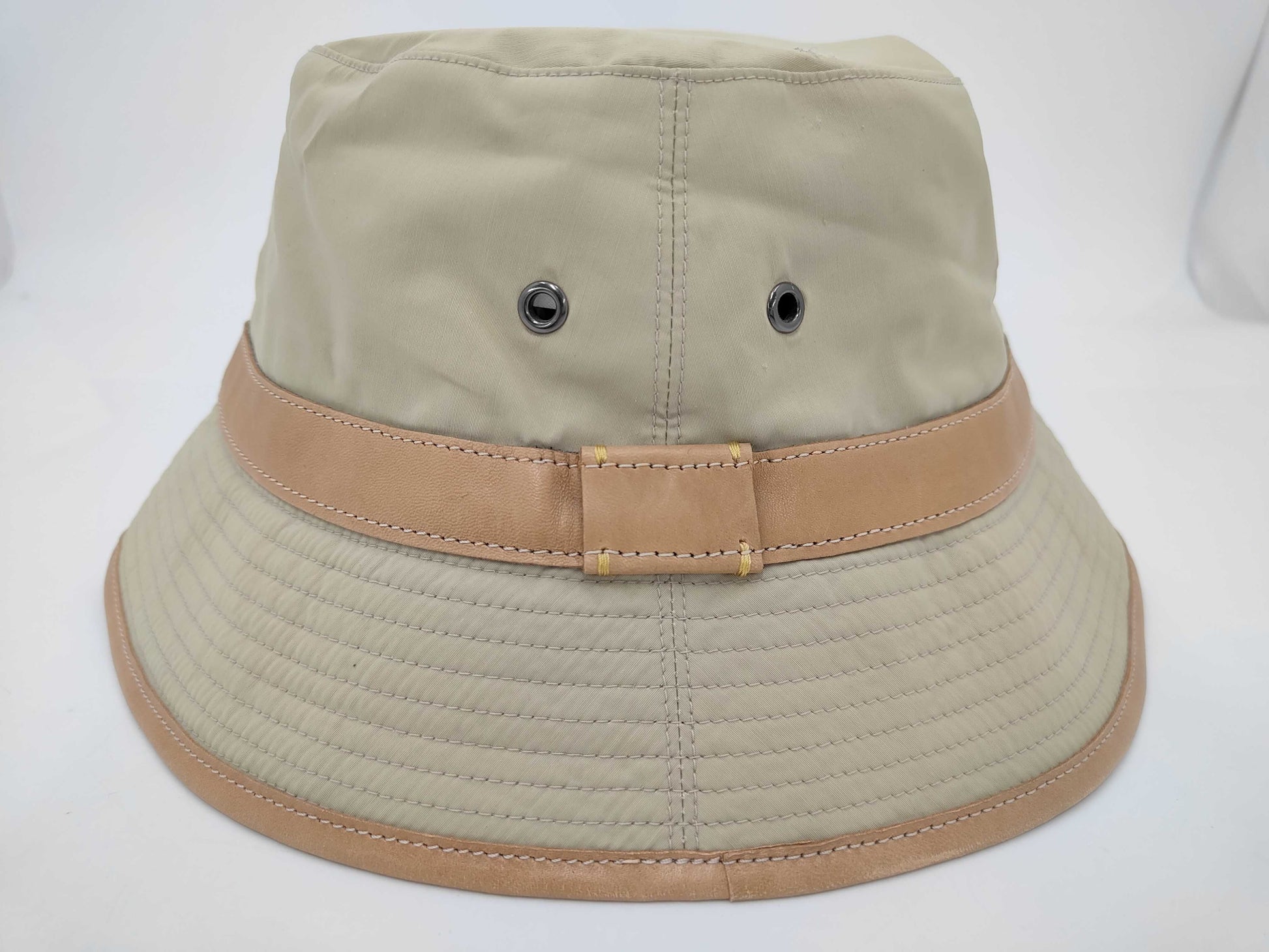 COACH Bucket Hat Polyester Beige P/S Other Accessories