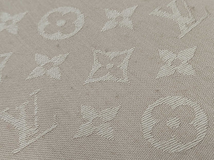LOUIS VUITTON Louis Vuitton Stole Silk Beige Other Accessories
