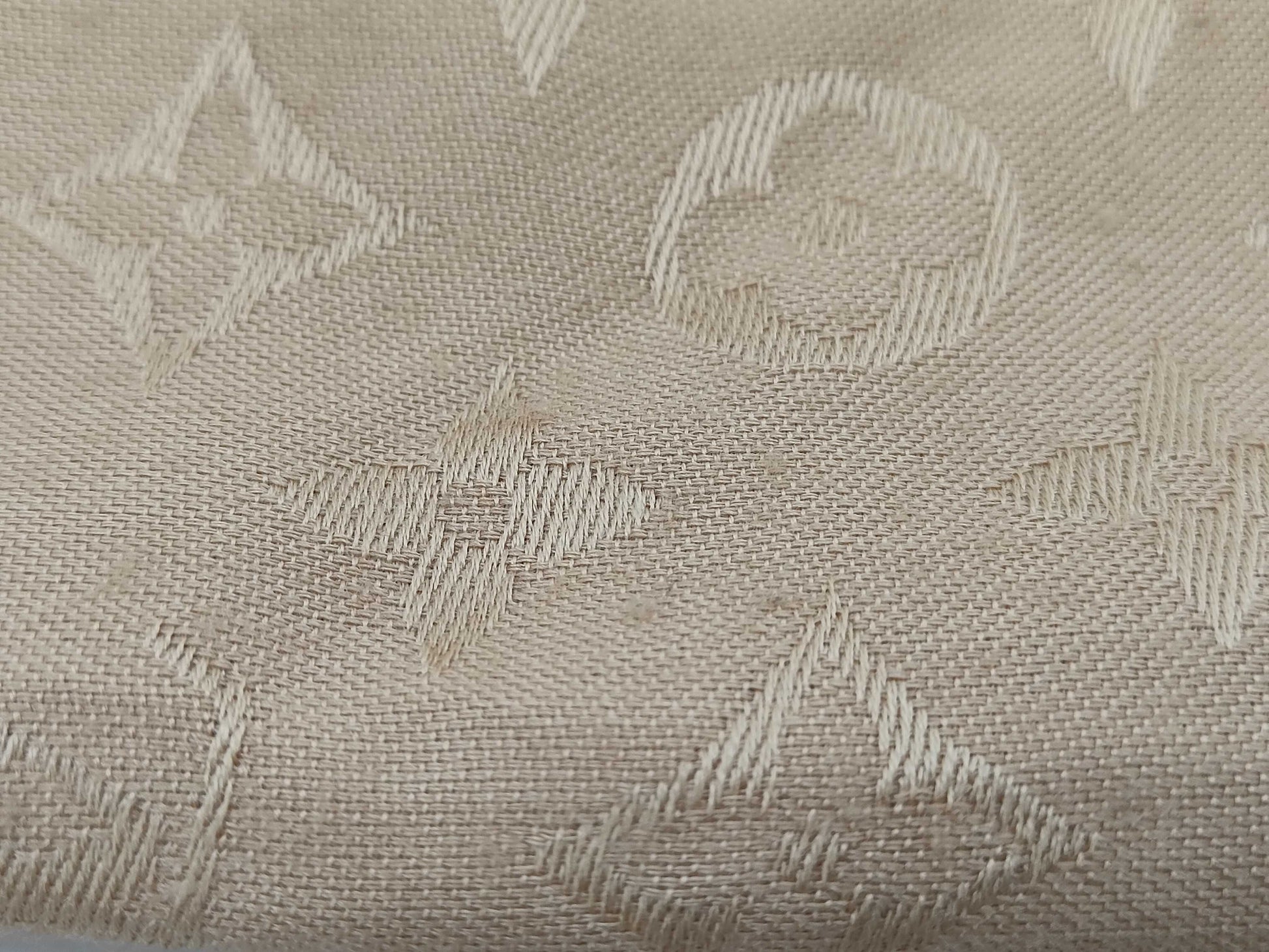 LOUIS VUITTON Louis Vuitton Stole Silk Beige Other Accessories