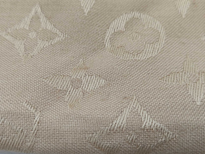 LOUIS VUITTON Louis Vuitton Stole Silk Beige Other Accessories