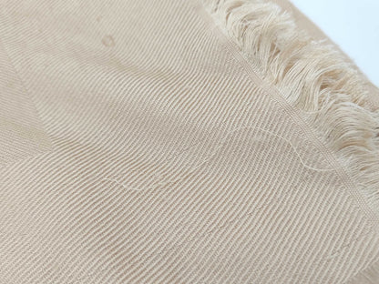 LOUIS VUITTON Louis Vuitton Stole Silk Beige Other Accessories